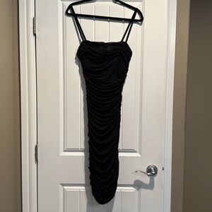 Black Fitted Cocktail Dress Size Small